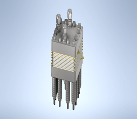 PEM electrolyser stack