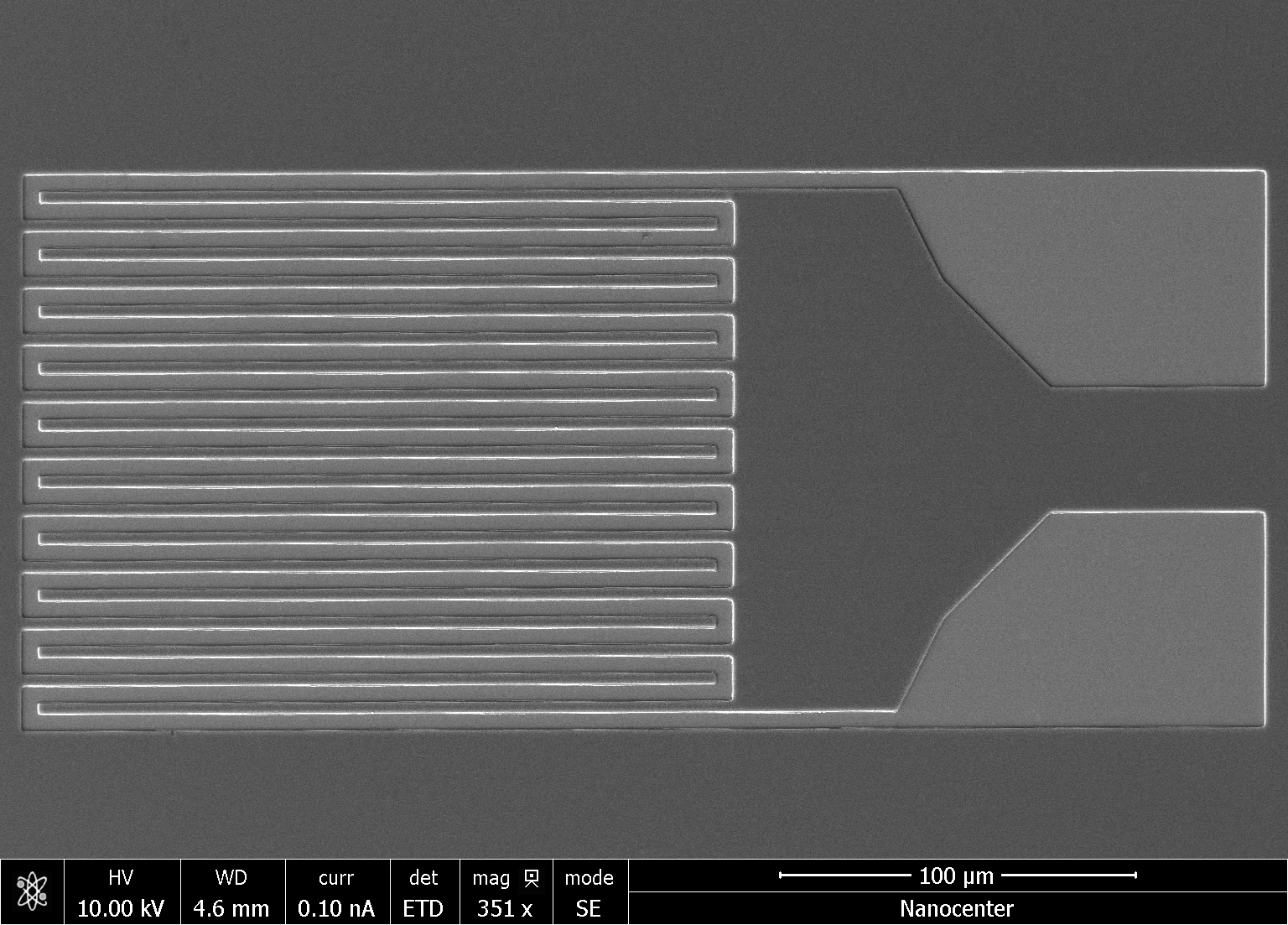Scale linear Micrometer