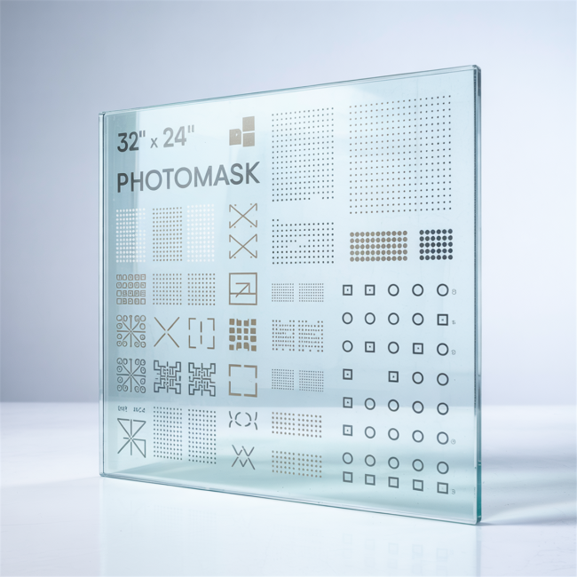 Glass photomask
